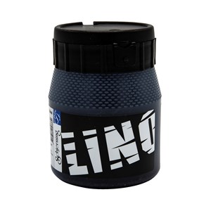 Linoljemaling svart 250 ml