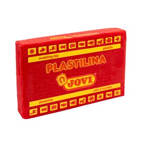 Modelleire plastilina 350 g rød