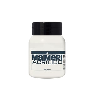 Akryl akrylmaling titanhvit 500 ml