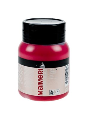 Acrillo akrylmaling karmosin 500 ml