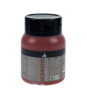 Acrilico akrylmaling brun sienna 500 ml