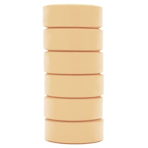 Färgblock beige 6 st