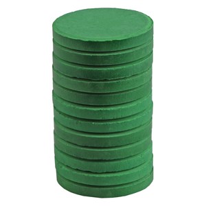 Färgblock grön 4 x 30 mm 12 st