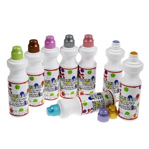 Chubbie markers 8 metallicfarger x 75 ml
