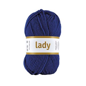 Lady Garn blått 50 g