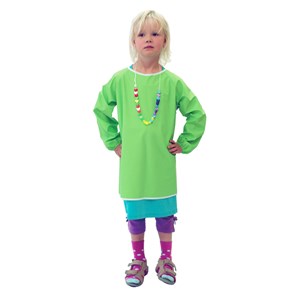 Forkle med ermer lengde 63 cm