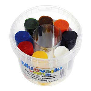 Modelleire 8 farger av bivoks 500 g