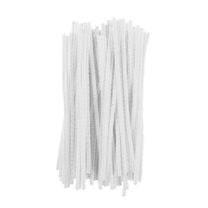 Piprensare vita 15 cm Ø 3 mm 100 st