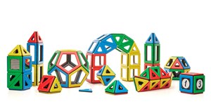 Polydron Magnetiskt 184 delar
