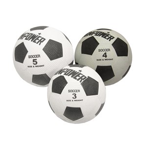 Gummifotball med struktur nr. 4