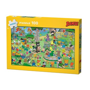 Puslespill Bamse 100 brikker