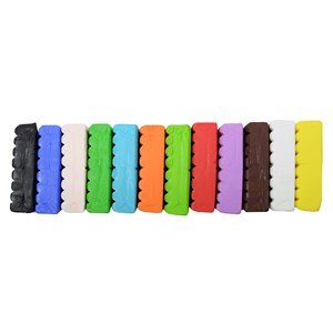 Leire Fimo Soft sett 12 grunnfarger