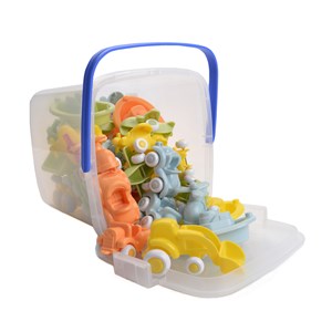 Plastbiler mini 30 stk. Bioplast