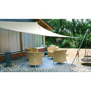 Solseil Trekantet 5 x 5 x 5 meter