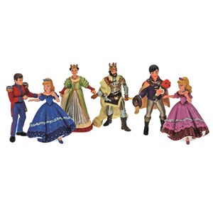 Prinsessor & Prinsar 6 olika