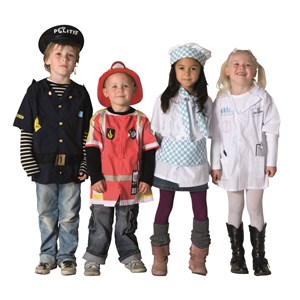 Utkledning 4 forskjellige yrker
