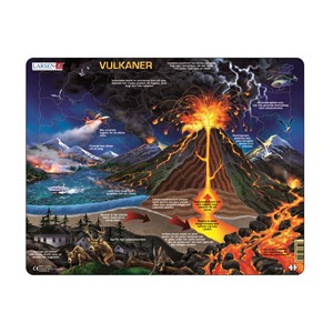 Puslespill Vulkan 70 brikker