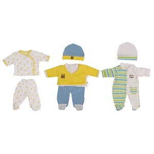 Dukkeklær Pyjamas 3 forskjellige 36 - 42 cm