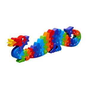 Puslespill Drage/Krokodille 1 - 25