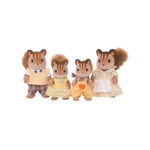 Sylvanian Familien Ekorn 4 forskjellige