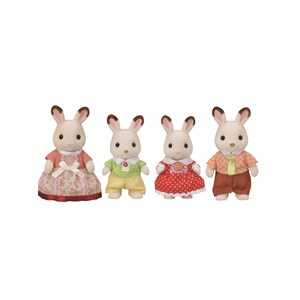 Sylvanian Familjen Kanin 4 forskjellige