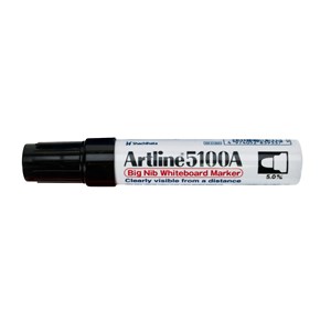 Whiteboardpenn Artline rund spiss 5 mm svart