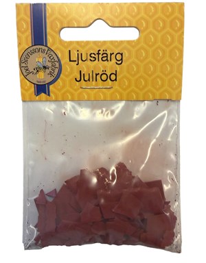 Fargepigment til lysmasse julerød