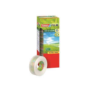 Kontortape Tesa Eco 19 mm x 33 m/8 ruller