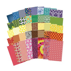 Tygmönstrat papper 
