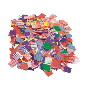 Mønstermosaikk i papir 2000 biter