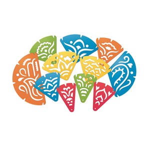 Maler Mandala 11 forskjellige