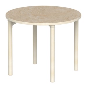 Bord Marcus Ø 90 cm, bjørk ramme