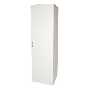 Garderobe høyrehengt dør, hvit
