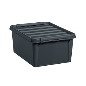 Plastbox Smart Store Recycled, grå
