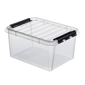 Plastbox Smart Store transp, stora boxar