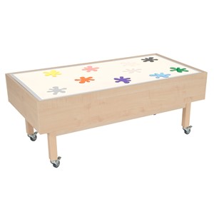 Ljusbord Anette Hög L124xB64 cm, björk