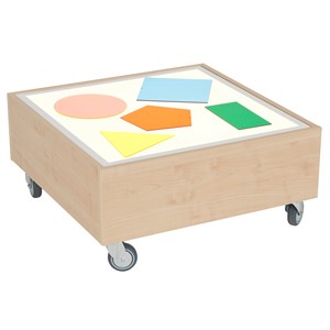 Ljusbord Anette Låg L64xB64xH25 cm, björk
