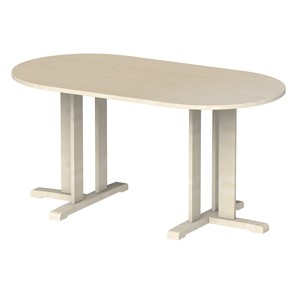 Bord Kajsa ovalt 150x80 cm, hpl 