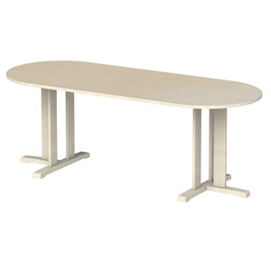 Bord Kajsa ovalt 200x80 cm, hpl 