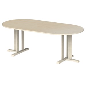 Bord Kajsa ovalt 200x100 cm, hpl 