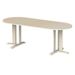 Bord Kajsa ovalt 200x80 cm, stille laminat