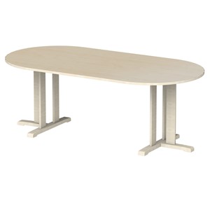 Bord Kajsa ovalt 200x100 cm, stille laminat
