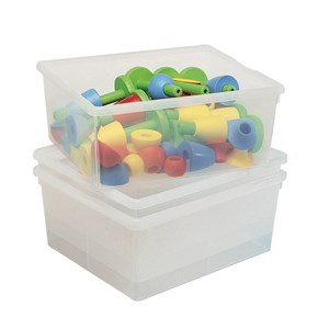 Store plastkskuffer 3 stk./pk