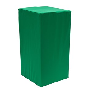 Byggekloss myk 40 x 20 x 20 cm, grønn