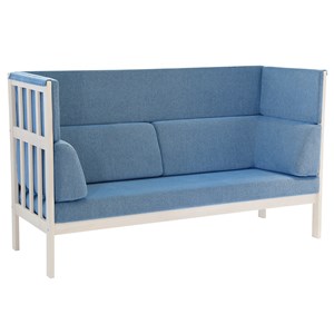 Sofa Hannah Høy 2 pl., hvit