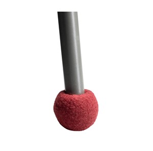 Silent Socks, 2,0-2,7 cm, rød