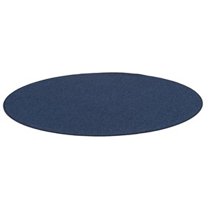Montessori teppe Star Ø 200 cm, mørkeblått