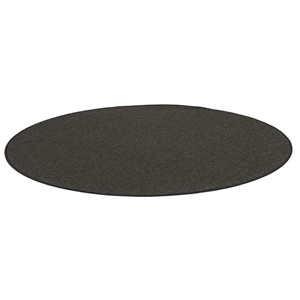 Montessoriteppe Star Ø 300 cm, mørk grått