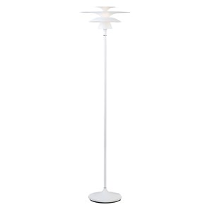 Gulvlampe Picasso LED, matt hvit