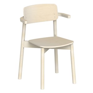Karmstol Frida sh 45 cm, bjørk laminat